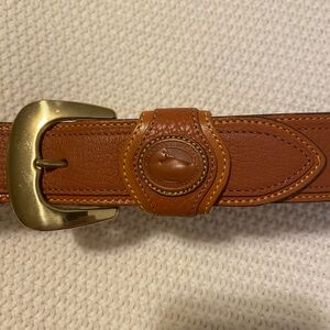 Dooney & Bourke Vintage weather leather belt Sz small